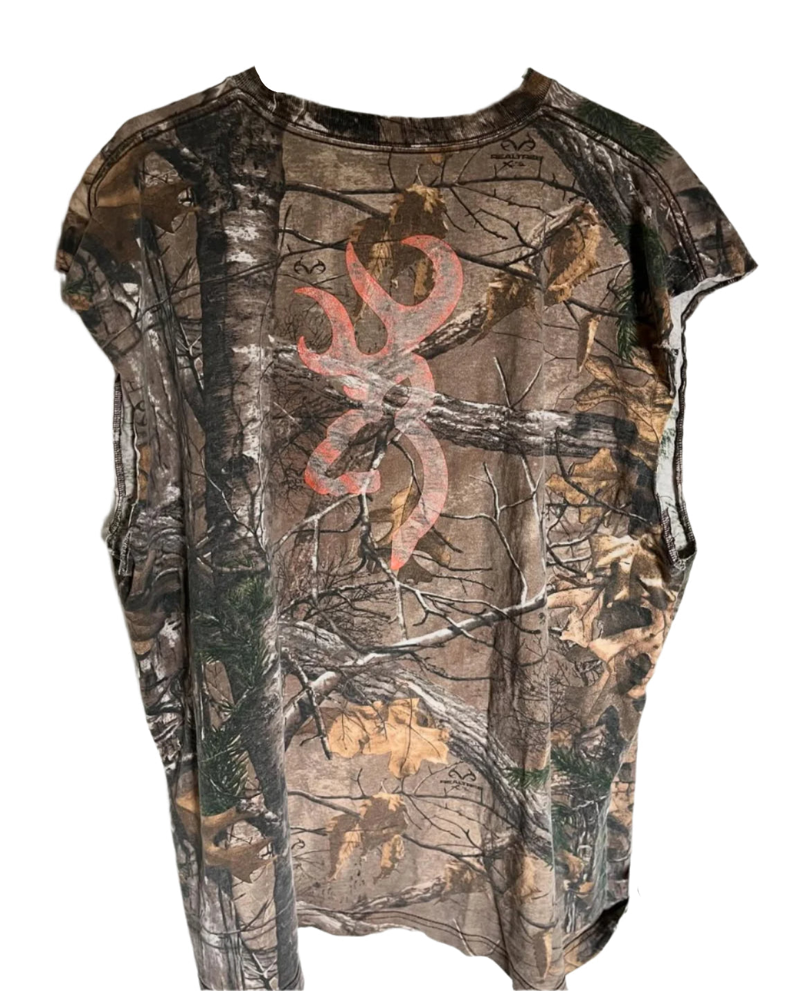 Realtree Camo Cut Sleeves Tee