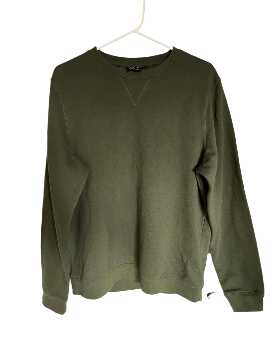 Olive Green ideology Crew Neck Sweatshirt