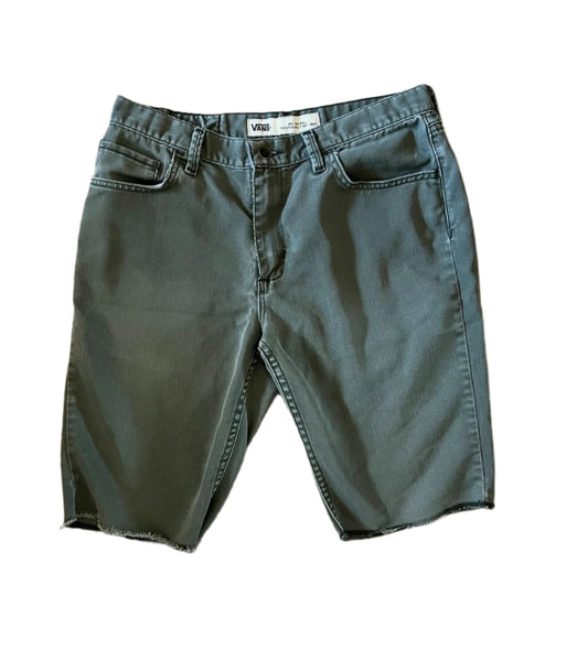 Vans Off The Wall Olive Green Shorts