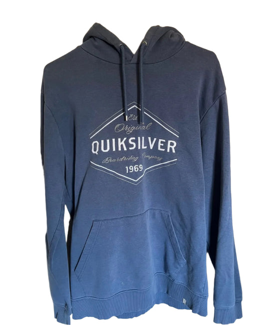 Original Quicksilver 1968 Navy Blue Hoodie