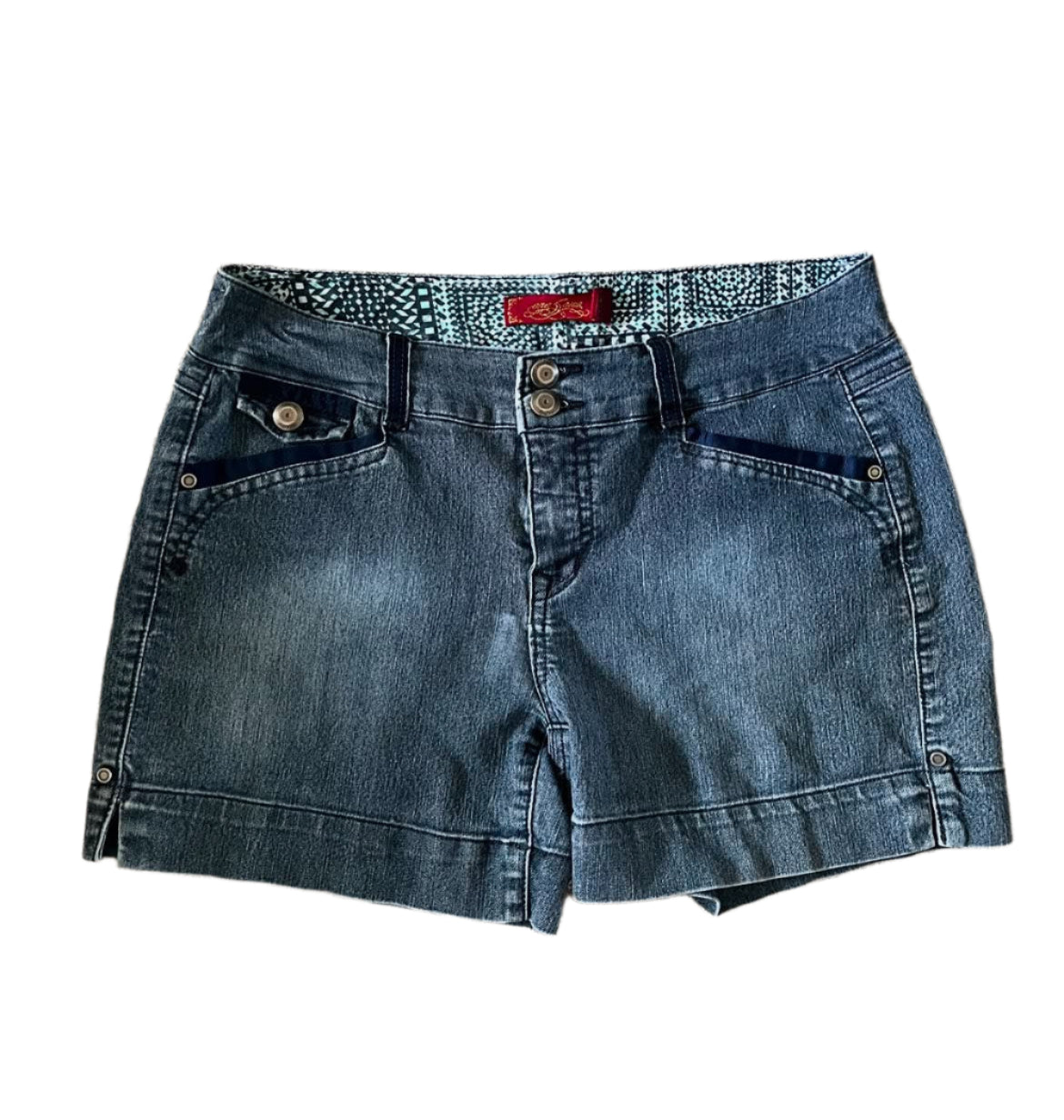 One 5 One Denim Bermuda Jean Shorts