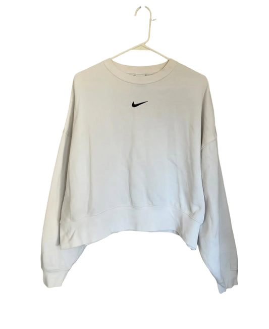 White Women’s Cropped Nike Sweater